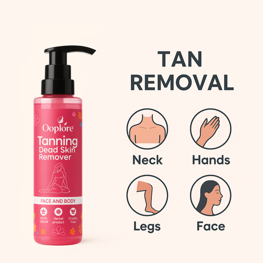 Tan Removal Cream - Tanning and Dead Skin Remover 100 ml (Pack of 2)