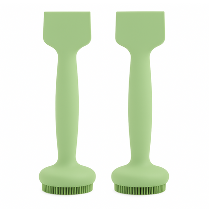 Face Brush - Double Headed Face Cleansing Brush (Pack of 2)