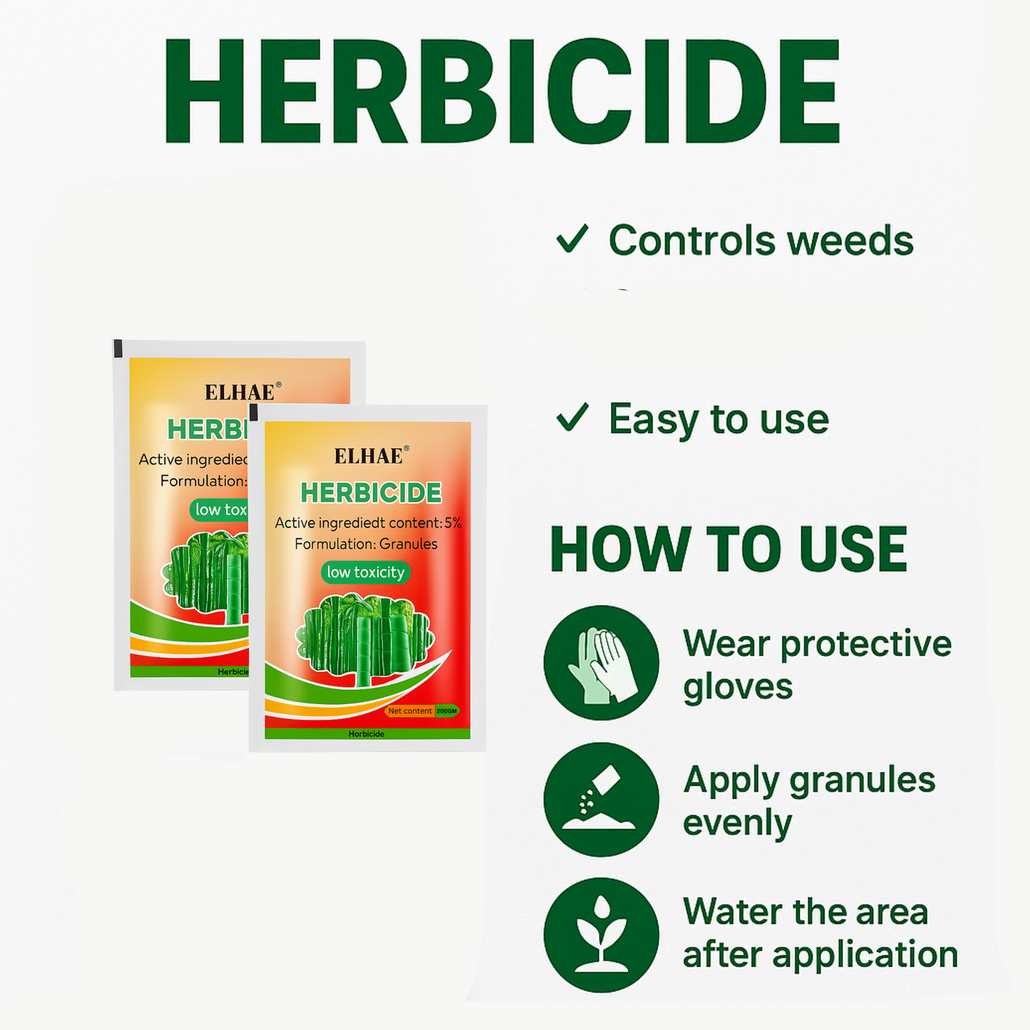 Cyclosinone Herbicide Granules (Pack Of 2)