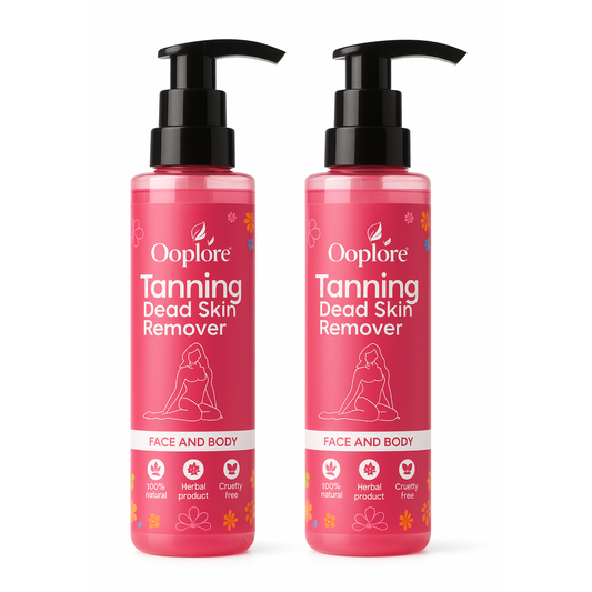 Tan Removal Cream - Tanning and Dead Skin Remover 100 ml (Pack of 2)