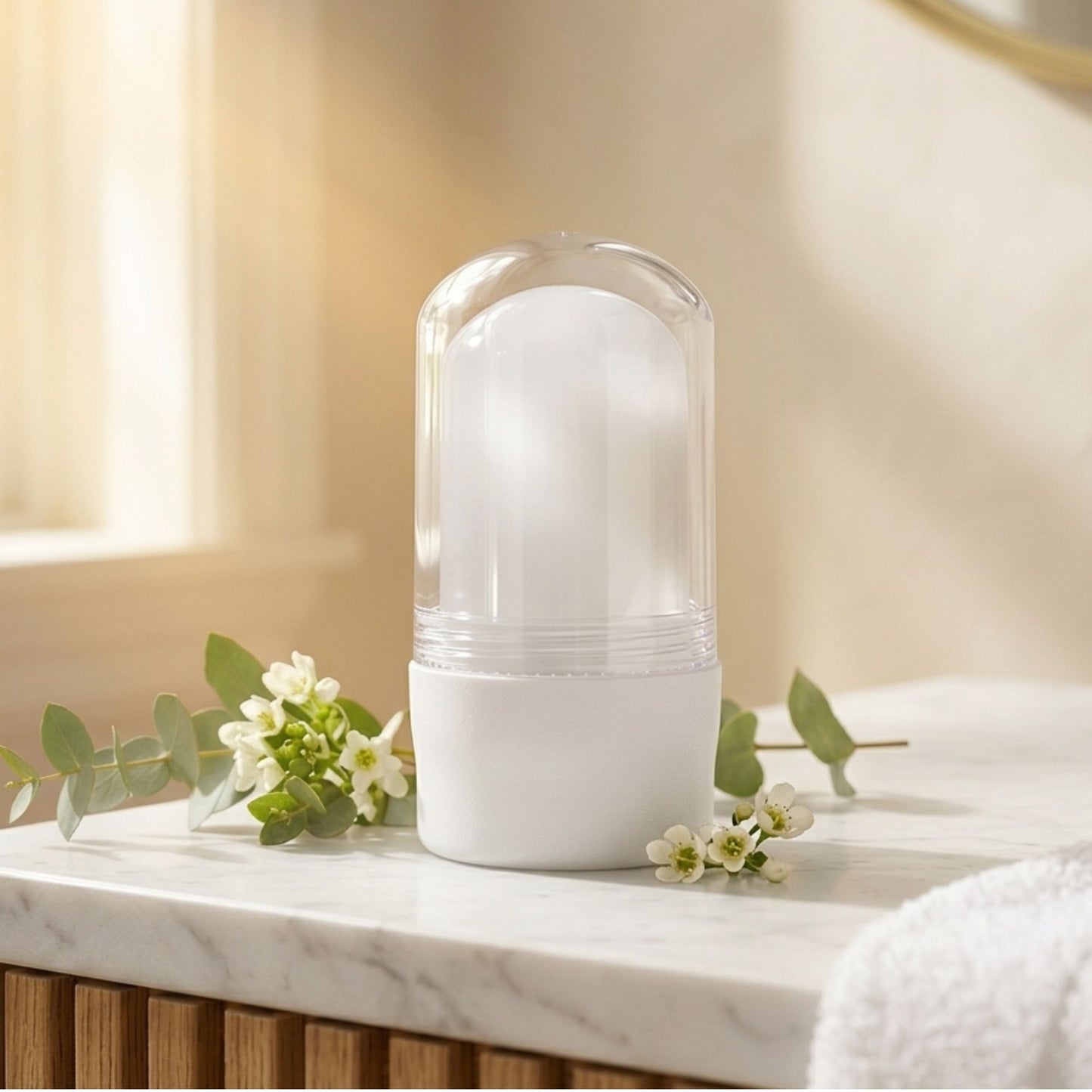 Alum Roll on for Underarms - Alum Deodorant Stick, Phitakri, Crystal Deo Roll on for Men and Women