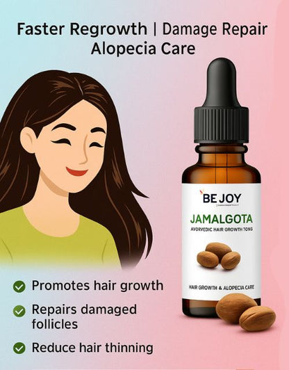 Jamalgota Ayurvedic Hair Oil – Nourishing Care (Pack of 2)