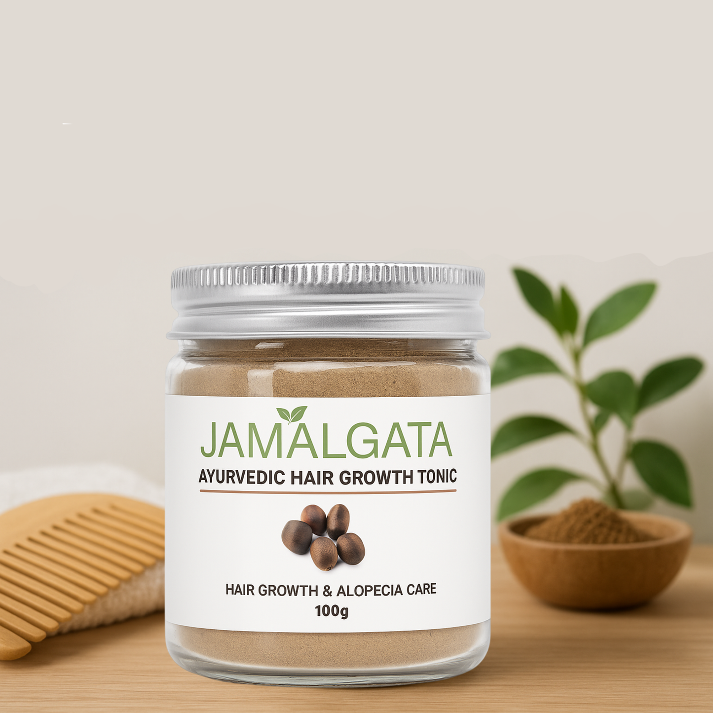 Jamalgota Powder Hair Growth Powder (Pack Of 2)