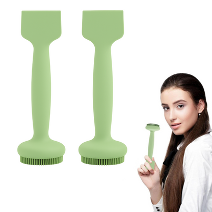 Face Brush - Double Headed Face Cleansing Brush (Pack of 2)