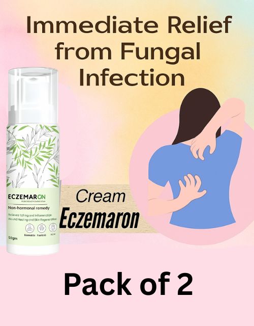 Eczemaron Fungal Cream – Gentle Skin Support (Pack of 2)