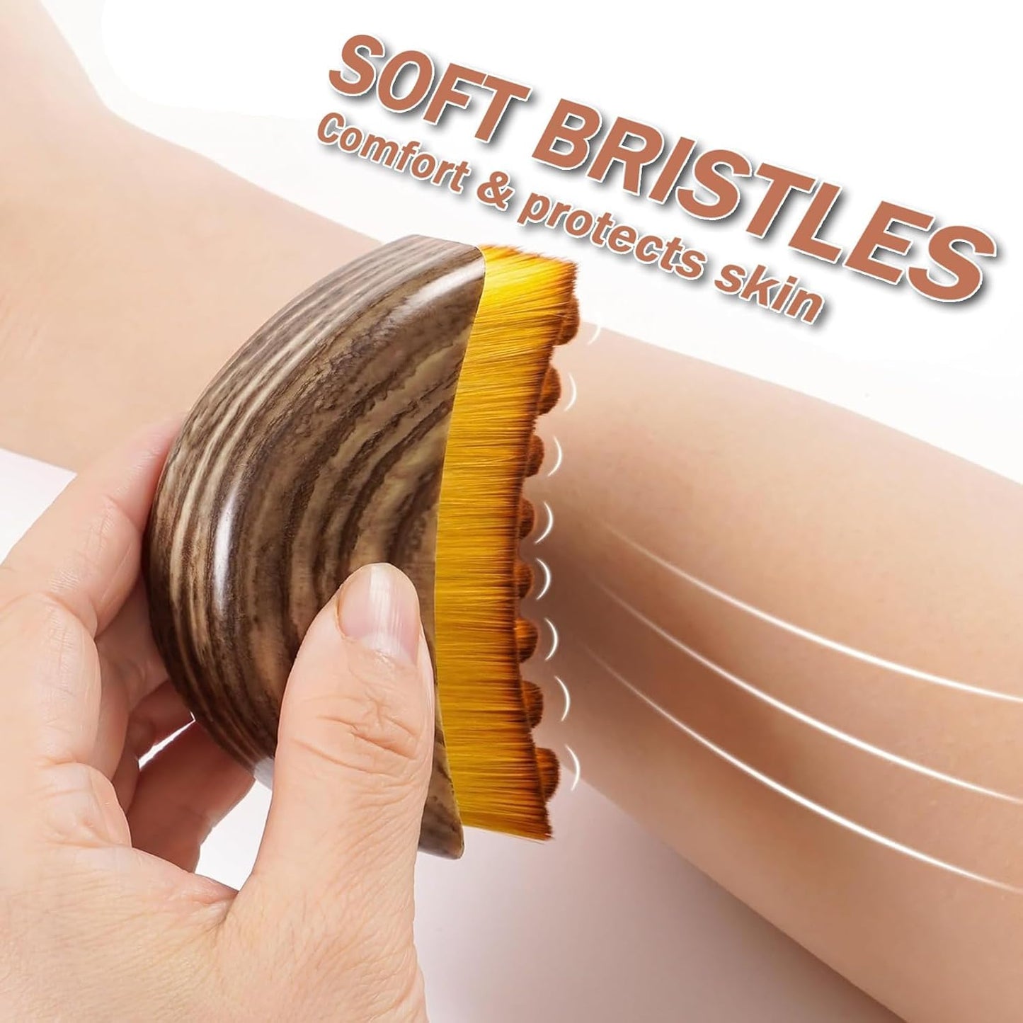 Lymphatic Contour Face Brush for Sculpting & Drainage