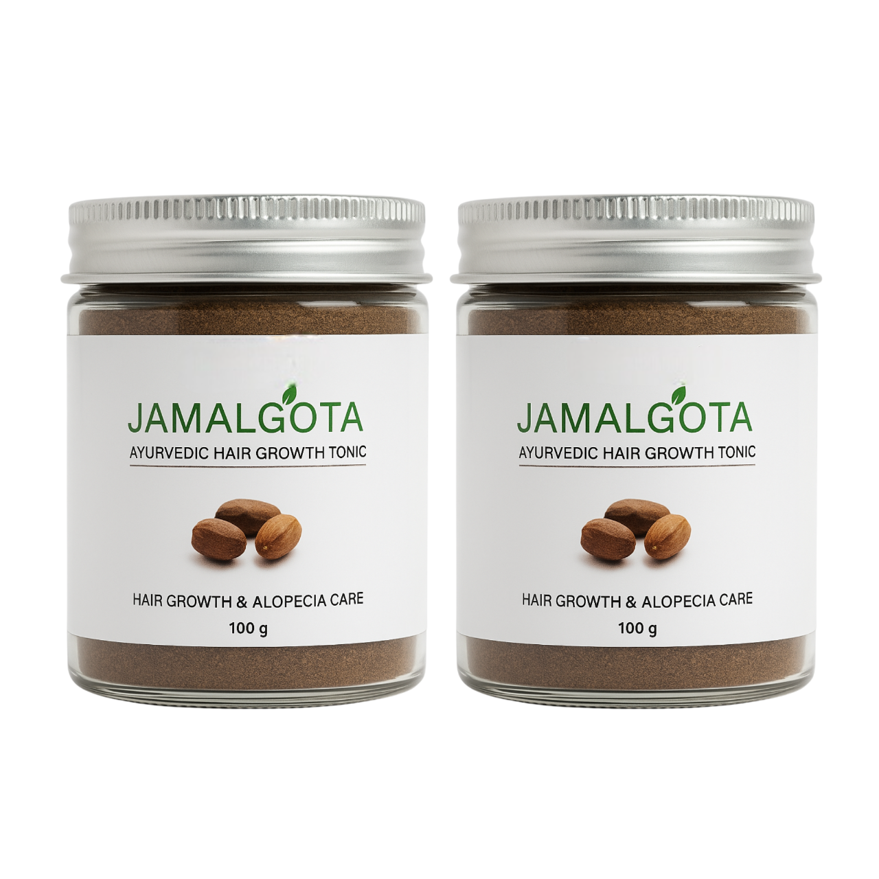 Jamalgota Ayurvedic Hair Growth Powder (Pack Of 2)