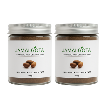 Jamalgota Ayurvedic Hair Growth Powder (Pack Of 2)