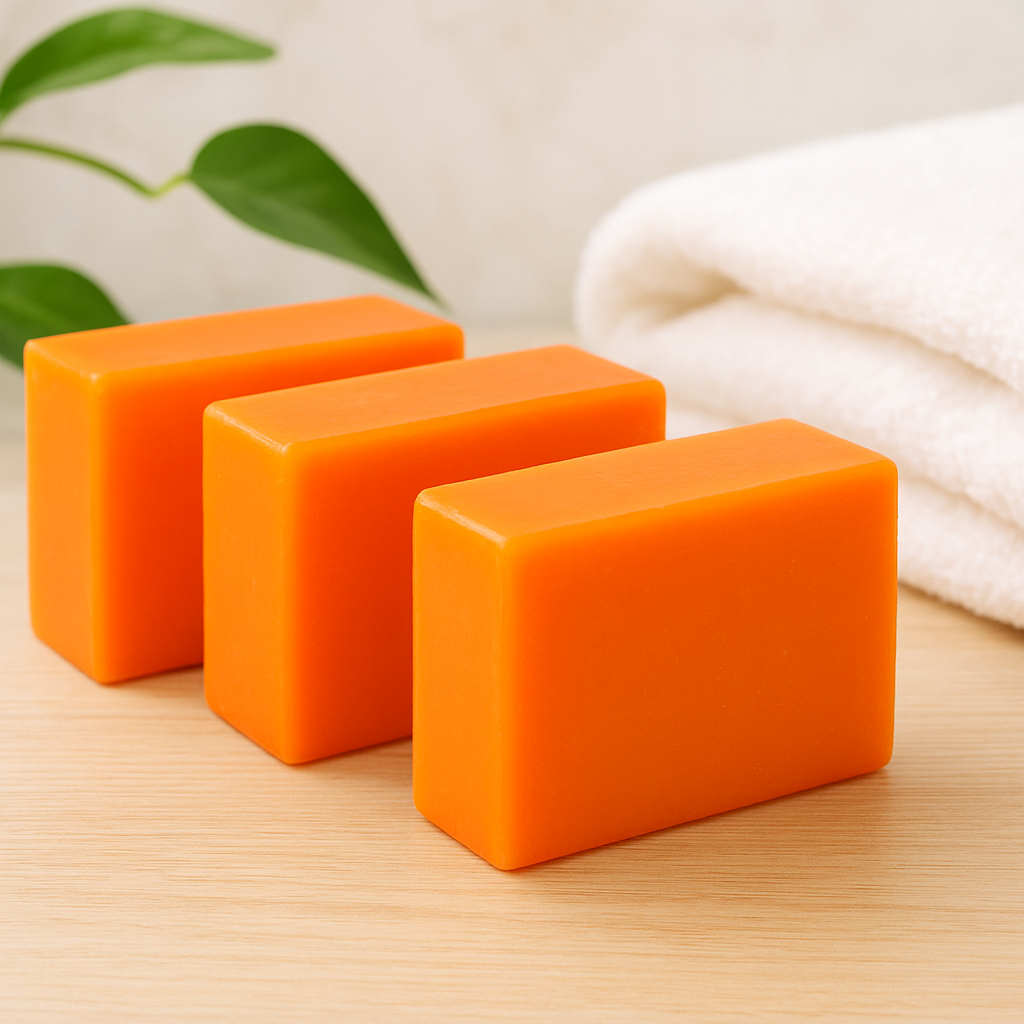 Kojic Acid Soap (Pack of 3) - For Tan Removal, Dark Spot, Acne Scars and Skin Brightening
