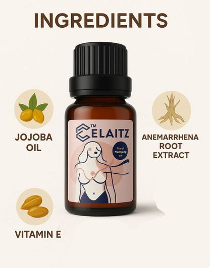 Breast Serum Oil - Breast Oil for Breast Uplift & Tightening, Chest Massage Oil