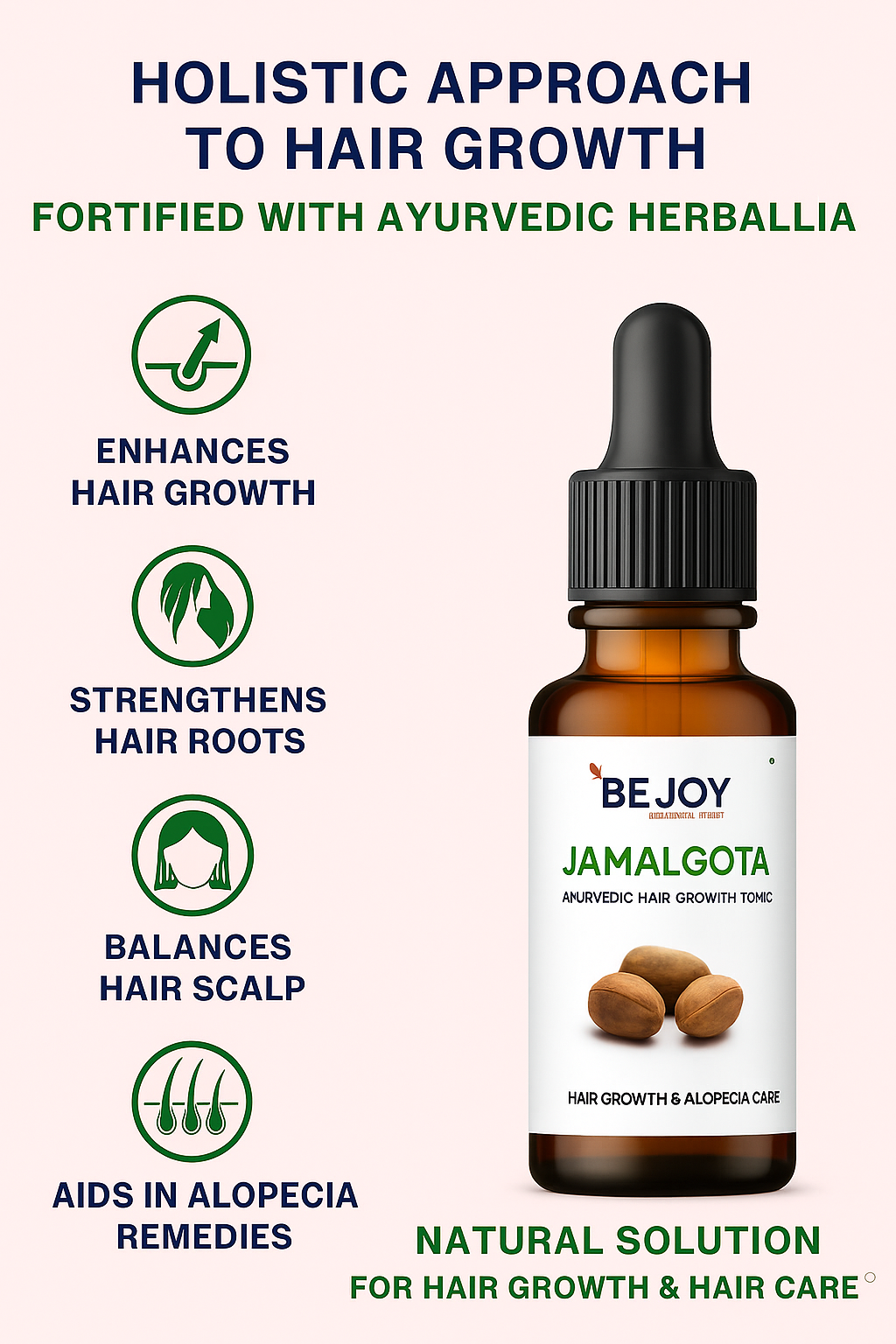 Jamalgota Ayurvedic Hair Oil – Nourishing Care (Pack of 2)