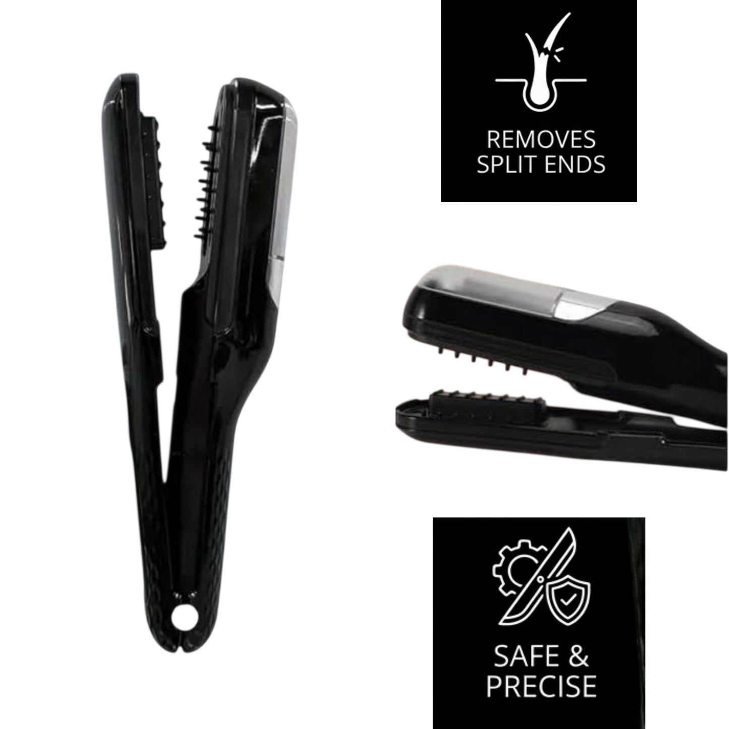 Cordless Split End Hair Trimmer Machine - Split Ends Remover for Frizzy, Dry, Damaged and Broken Hair